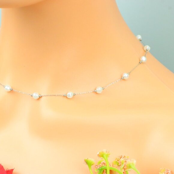 Delicate & Contemporary Necklace Chain, A Lovely Choice for Women, EVCH1159 - Picture 7 of 15